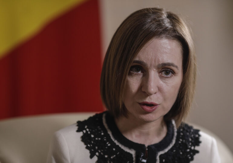 Maia Sandu, surprinsă de cutremurul din România, în timpul unui interviu (Video)