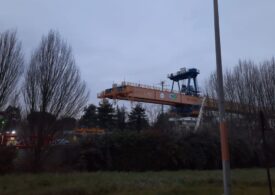 O punte s-a prăbușit pe șantierul metroului de la Toulouse: Un mort și mai mulți răniți