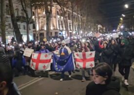 Guvernul din Georgia a concediat 700 de funcționari publici pentru că au susținut manifestațiile pro-UE