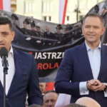 George Simion a decis să-și întrerupă campania electorală din România pentru a face o vizită în Polonia, unde a participat la un miting de susținere a unui candidat la prezidențialele poloneze - Sursa: Facebook/ George Simion